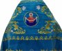 Облачение иерейское, вышитое на голубом бархате
